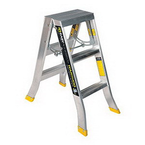 Double Sided Ladder 3 Steps 0.9m WHDS03