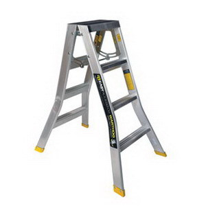 Double Sided Ladder 4 Steps 1.2m WHDS04