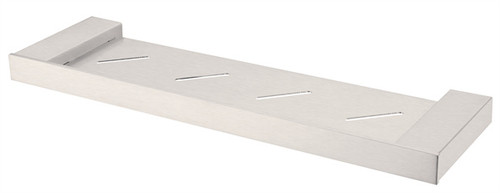 Celia Metal Shower Shelf Brushed Nickel