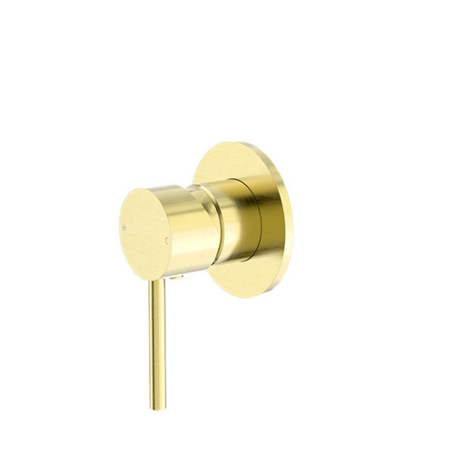 Dolce Shower Mixer Brushed Gold
