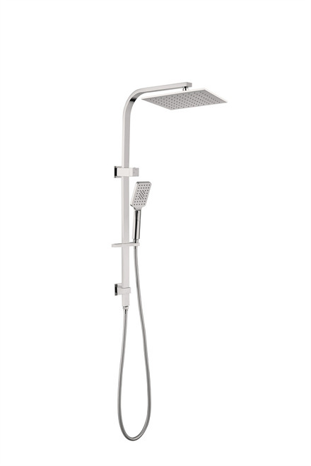 Celia Twin Shower Brushed Nickel