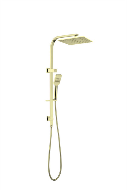 Celia Twin Shower Brushed Gold