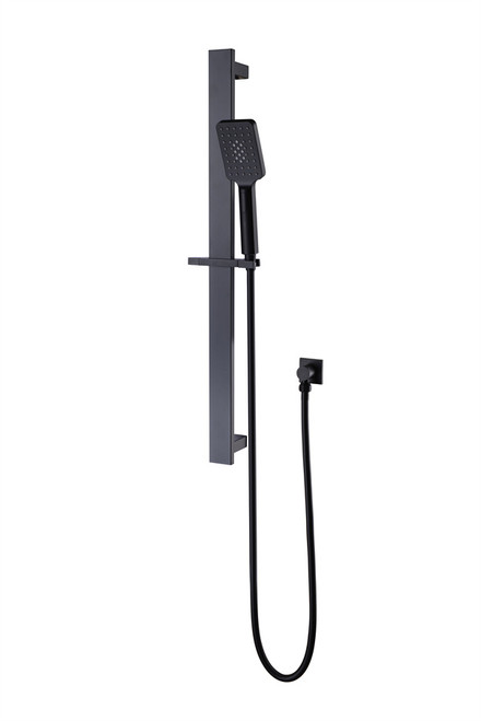 Celia Rail Shower Matte Black