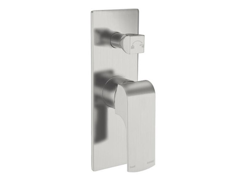 Elgin Shower Mixer With Diverter Brushed Nickel Lead Free
