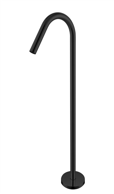 Mecca Freestanding Bath Spout Only Matte Black