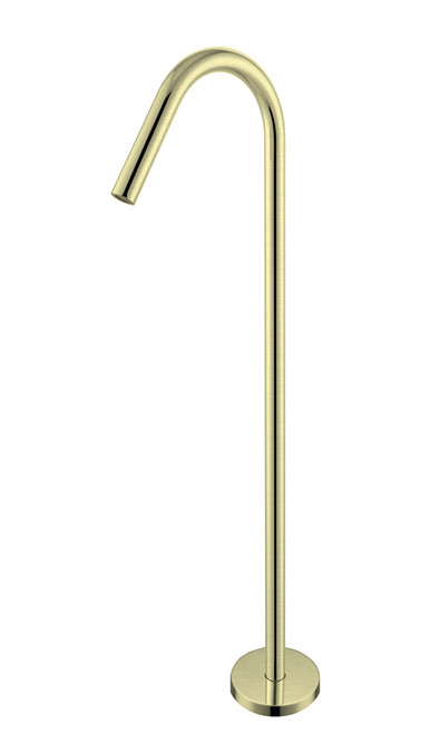 Mecca Freestanding Bath Spout Only Brushed Gold