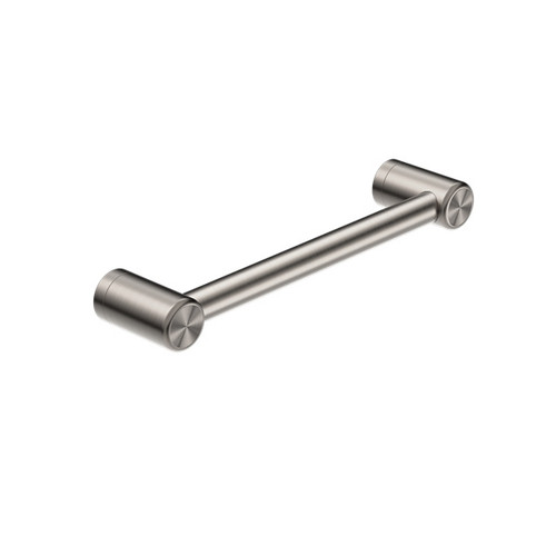 Mecca Care 25mm Grab Rail 300mm Brushed Nickel