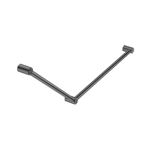 Mecca Care 32mm DDA Grab Rail Set 45 Degree 750X900mm Gun Metal