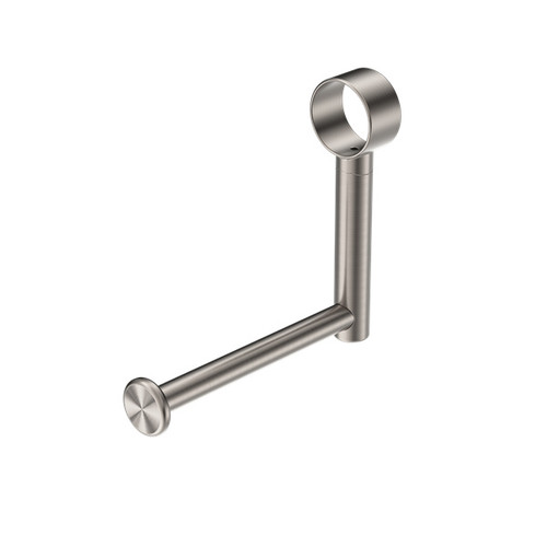 Mecca Care Add On Toilet Roll Holder Brushed Nickel