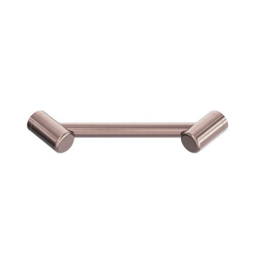 Mecca Care 25mm Footrest Corner Grab Rail 215mm Brushed Bronze