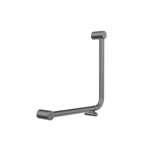 Mecca Care 32mm Ambulant 90 Degree Bent Tube Grab Rail 450X450mm Gun Metal