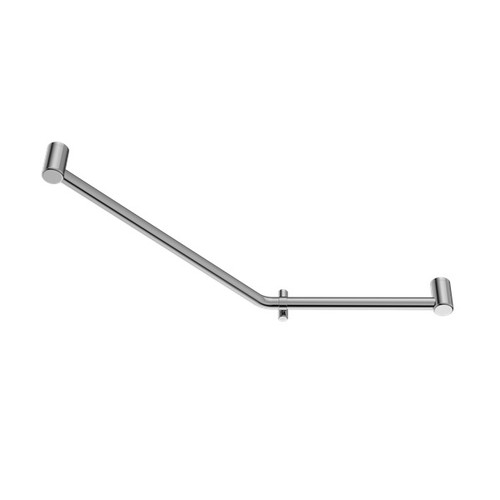 Mecca Care 32mm Ambulant 45 Degree Bent Tube Grab Rail 450X650mm Chrome