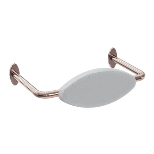 Mecca Care DDA Toilet Backrest Brushed Bronze