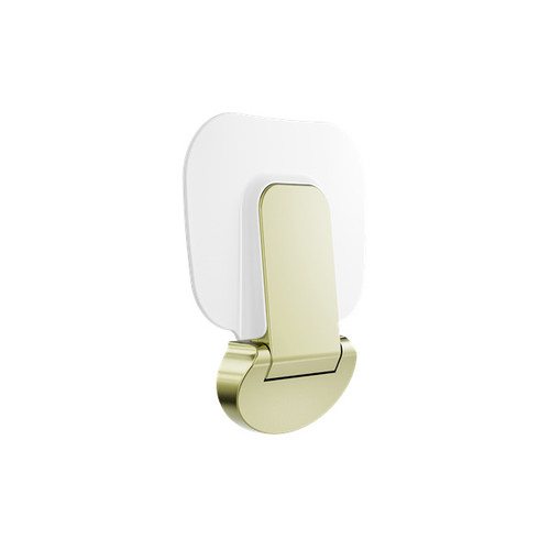 Mecca Care Shower Seat 400X330mm Brushed Gold