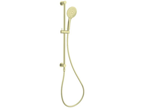 Rail Shower 3-Function Brushed Gold