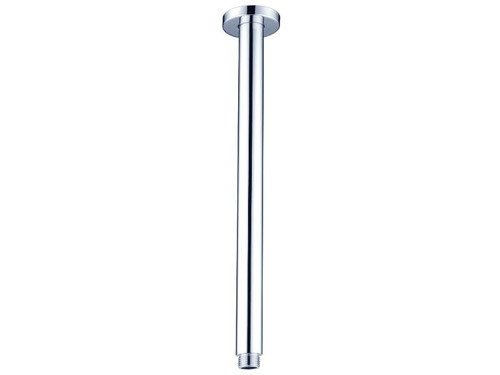 Round Ceiling Arm 450mm Length Chrome