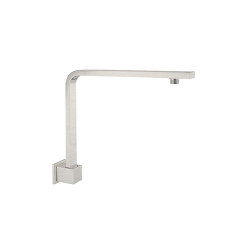 Square Swivel Shower Arm Brushed Nickel