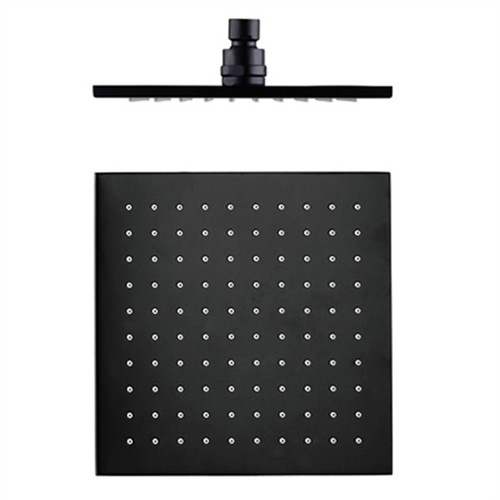 250mm Square Shower Head Matte Black