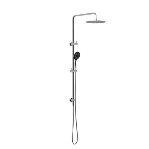 Round Project Twin Shower 4 Star Rating Chrome