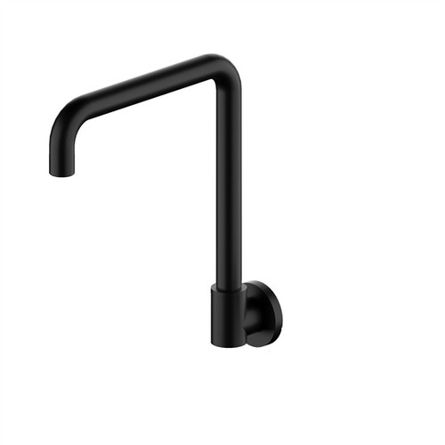X Plus Swivel Spout Only Wall Mounted Matte Black