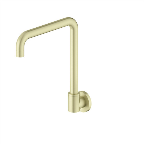 X Plus Swivel Spout Only Wall Mounted Brushed Gold