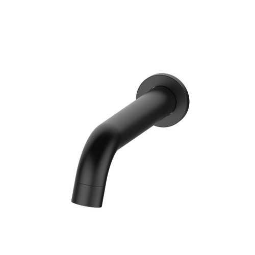 BASIS Wall Basin/Bath Outlet 180mm Black Lead Free