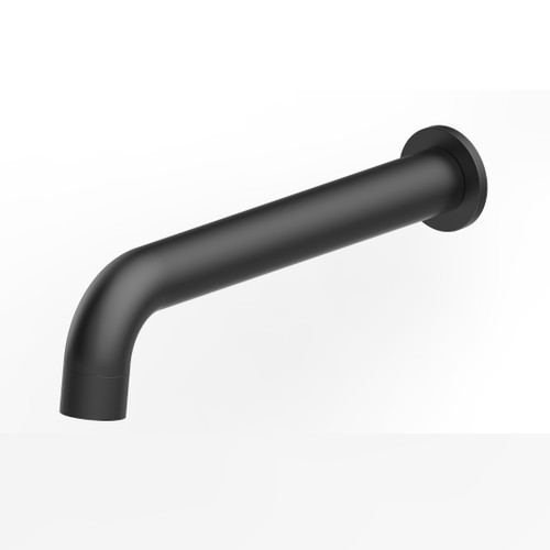 BASIS Wall Basin/Bath Outlet 220mm Black Lead Free