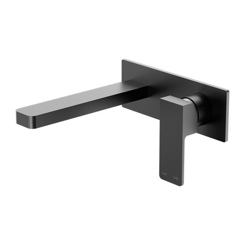Celia Wall Basin Mixer Matte Black