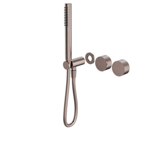 Kara Progressive Shower System Separate Plate Trim Kit Brushed Bronze