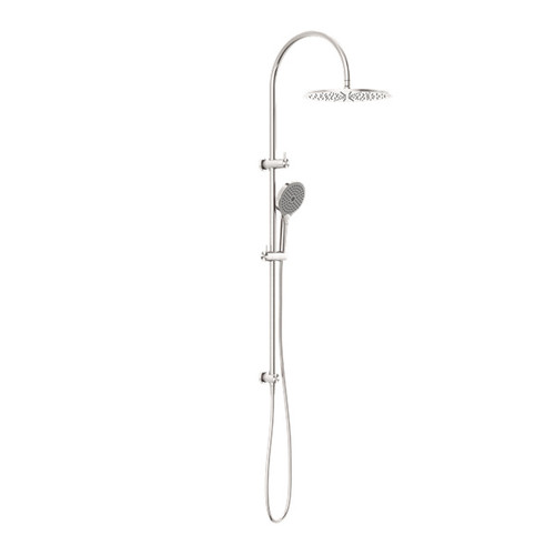 Opal Twin Shower With Air Shower II Brushed Nickel