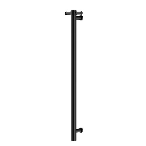 Nero Vertical Towel Rail 900mm Matte Black