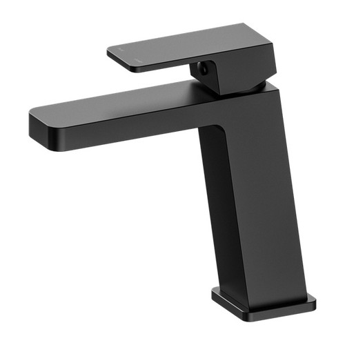 Celia Basin Mixer With Angle Spout Matte Black