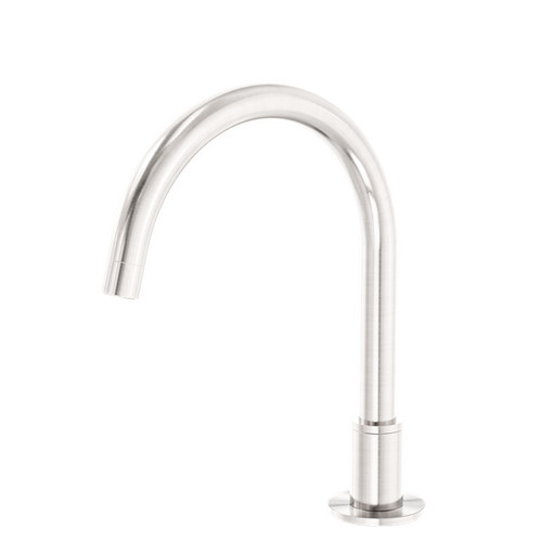 Kara Bath Spout Hob Mounted Brushed Nickel