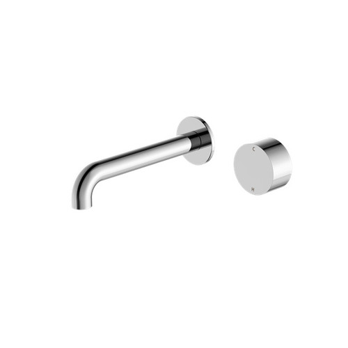 Kara Progressive Wall Basin/Bath Set 185mm Chrome