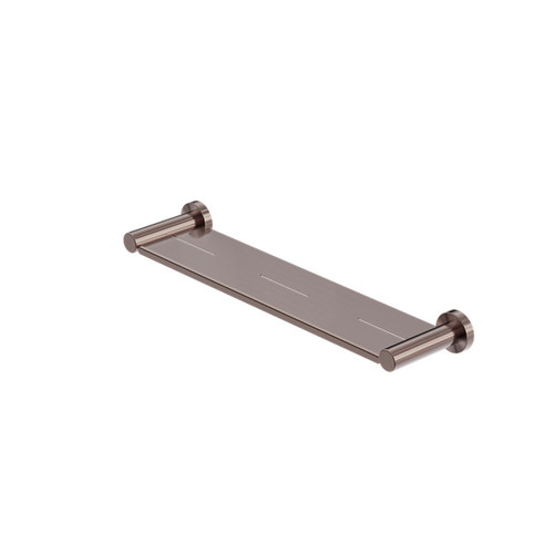 Mecca Shower Shelf Brushed Bronze