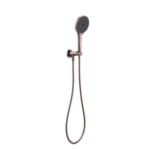 Mecca Shower On Bracket With Air Shower II Brushed Bronze