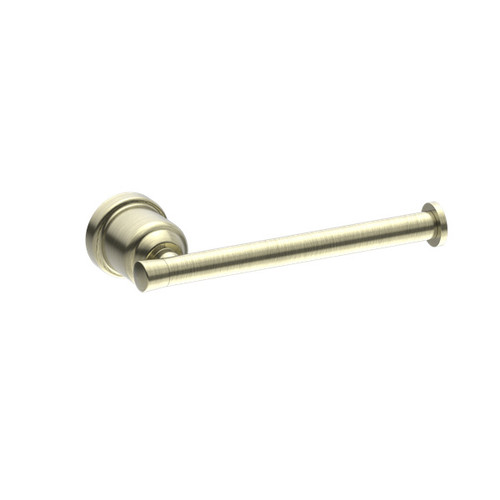 York Toilet Roll Holder Aged Brass