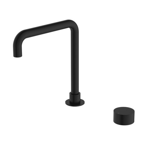 Kara Progressive Tall Basin Tap Set Matte Black