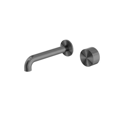 Kara Progressive Wall Basin/Bath Set 230mm Gun Metal