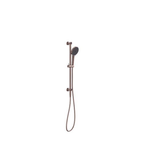 Opal Shower Rail With Air Shower II Brushed Bronze