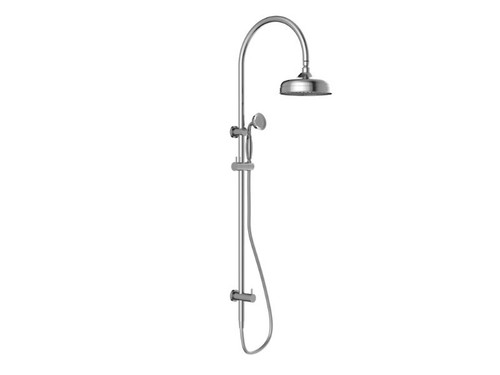 York Twin Shower With Metal Hand Shower Chrome