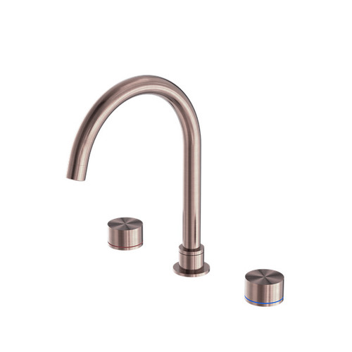 Kara Kitchen Tap And Spout Set Brushed Bronze