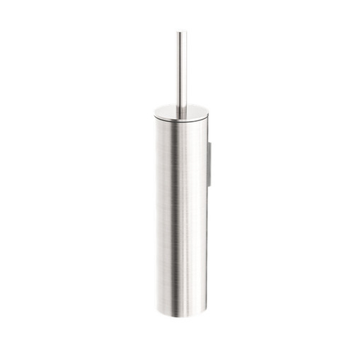 Mecca Toilet Brush Holder Brushed Nickel