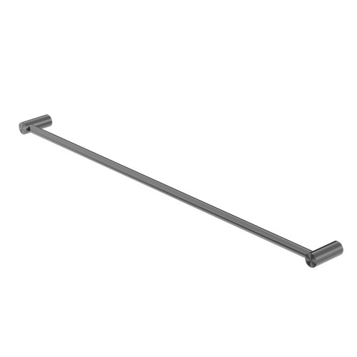 Mecca New Single Towel Rail 800mm Gun Metal