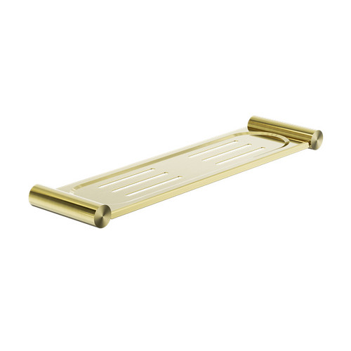 Mecca New Shower Shelf Brushed Gold
