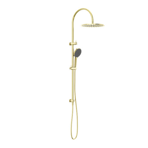 Opal Twin Shower With Air Shower II Brushed Gold