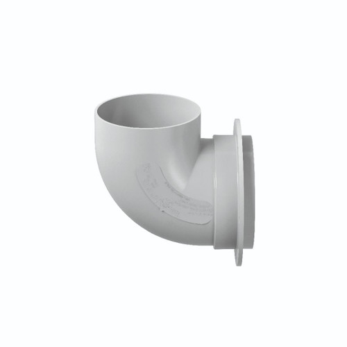 Flanged Tank Overflow Outlet 90 Degree 90mm