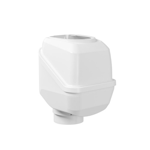 Leaf Eater Advanced Rain Head with Hood 80/100mm Round