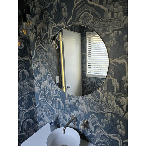 Mirrox Mirror Circ Wall Hung Fix Polish 500mm
