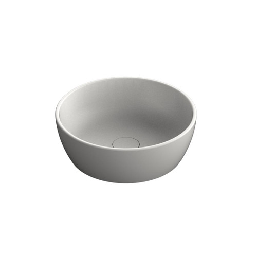 Oasis Vessel Basin 370 Round Chalk White